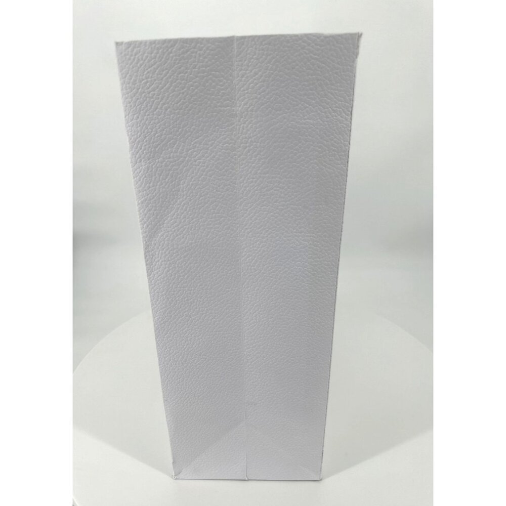 Dior White Textured Paper Gift Bag With Gold Logo & Rope Handles XXL - Picture 2 of 5